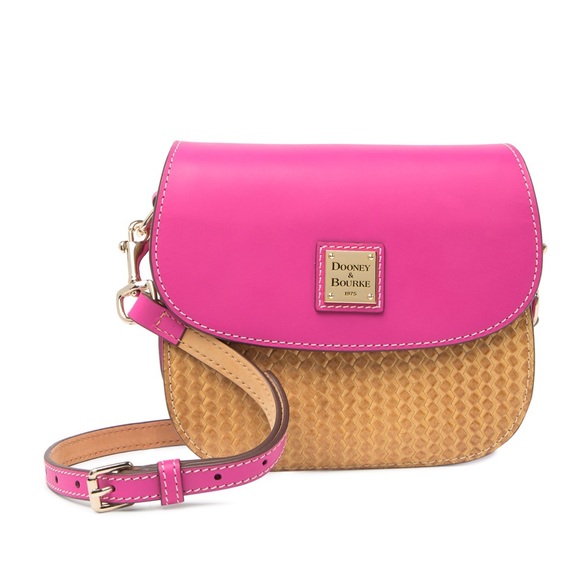 Dooney & Bourke Handbags - Dooney & Bourke Beacon Woven Leather Crossbody